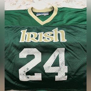Notre Dame Lacrosse Jersey.  Team issued, game worn XL